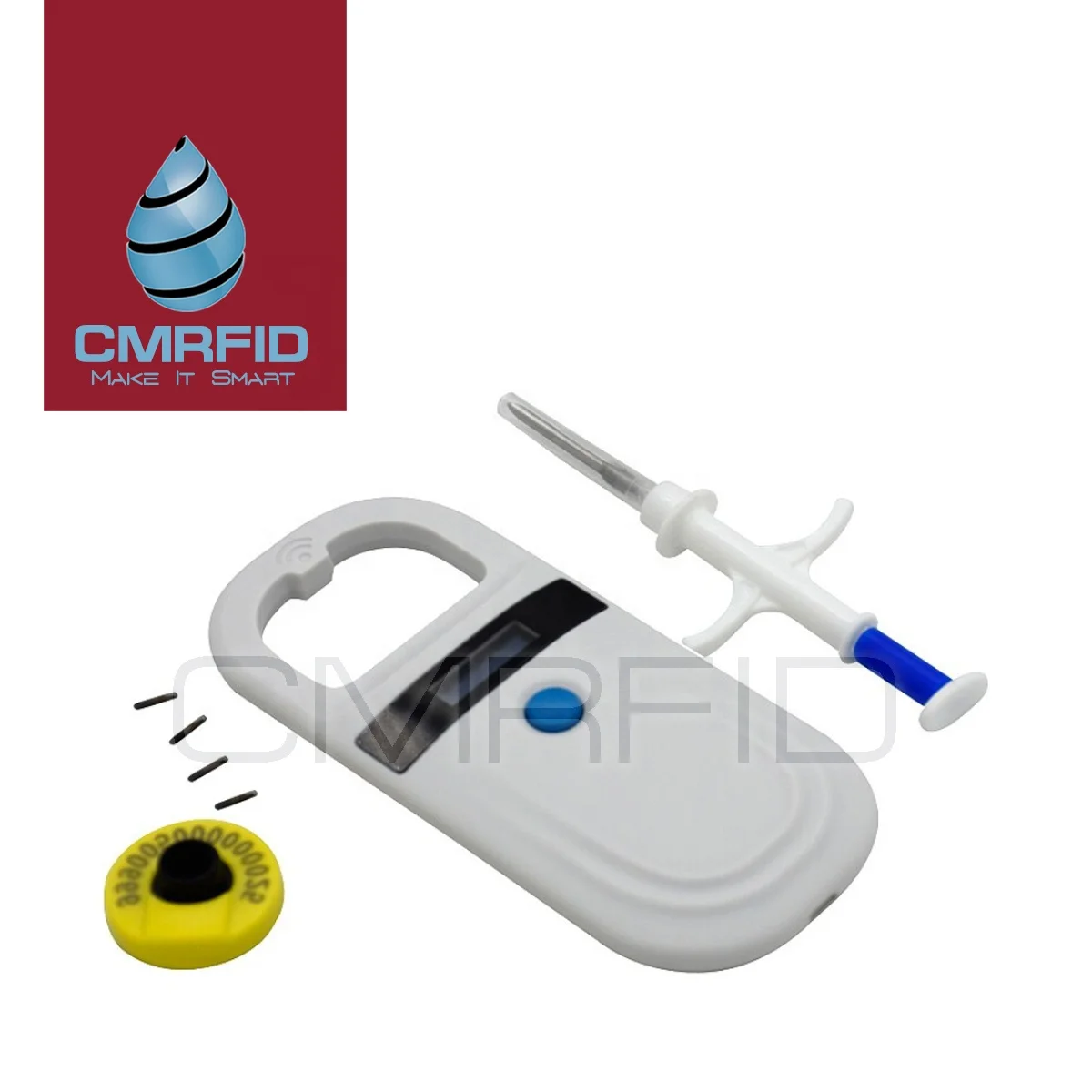 Cmrfid дешевые 134,2 кГц животных rfid считыватель pet электронные сканер микрочип FDX-B USB RFID anima стеклянной трубки rfid считыватель сканер