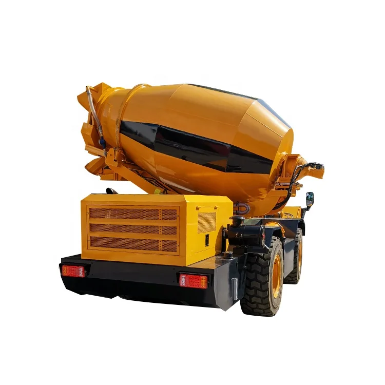 Самозагружающаяся Бетономешалка специально для российского рынка