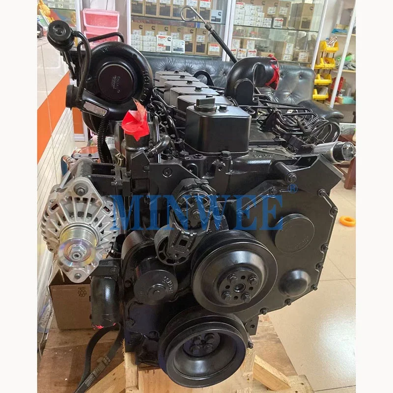 Cummins engine assembly 6BT5.9 diesel engine 6bt 6bt engine assembly 6BT5.9 -CL50 construction machinery parts for PC220-7