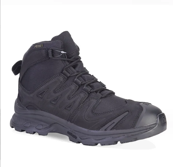 DFA1203 Camouflage khaki black green suede cow leather breathable   Camouflage training sports running duty ranger ankle boots