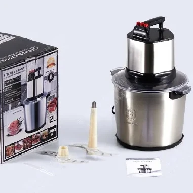 Электрическая Мясорубка с ножом 12 л