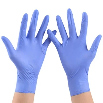
New designer custom nitrile surgical gloves powder free blue nitrile gloves powder free non sterile 