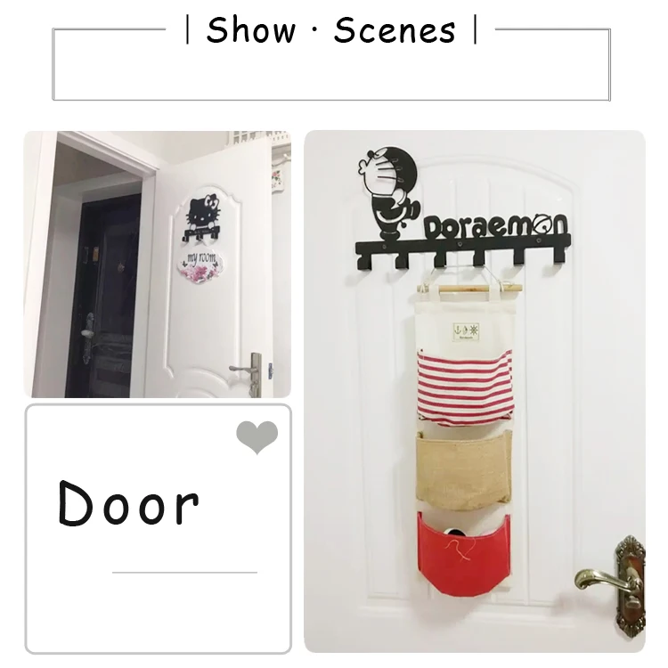 
New design home use cast iron hook wall animal cartoon decoration mount hanger 