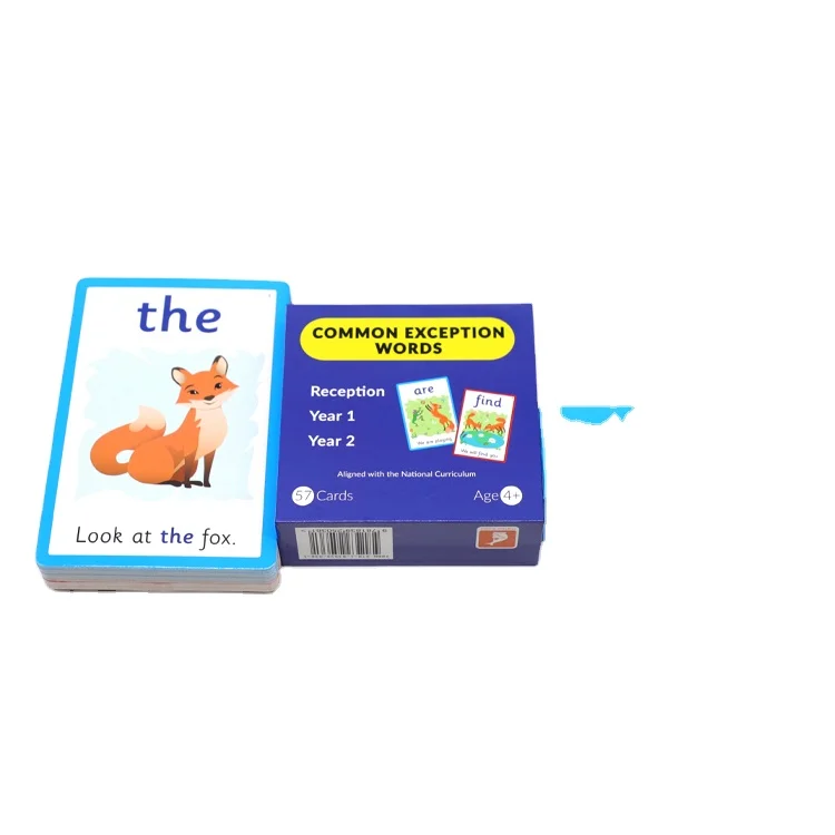 Детские игральные карты Китай дешевые высокое качество пользовательские карты печати с коробкой