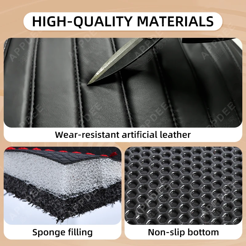 Car floor mats for BMW X1 E84 2010 2011 2012 2013 2014 Custom auto foot Pads automobile carpet cover interior accessories