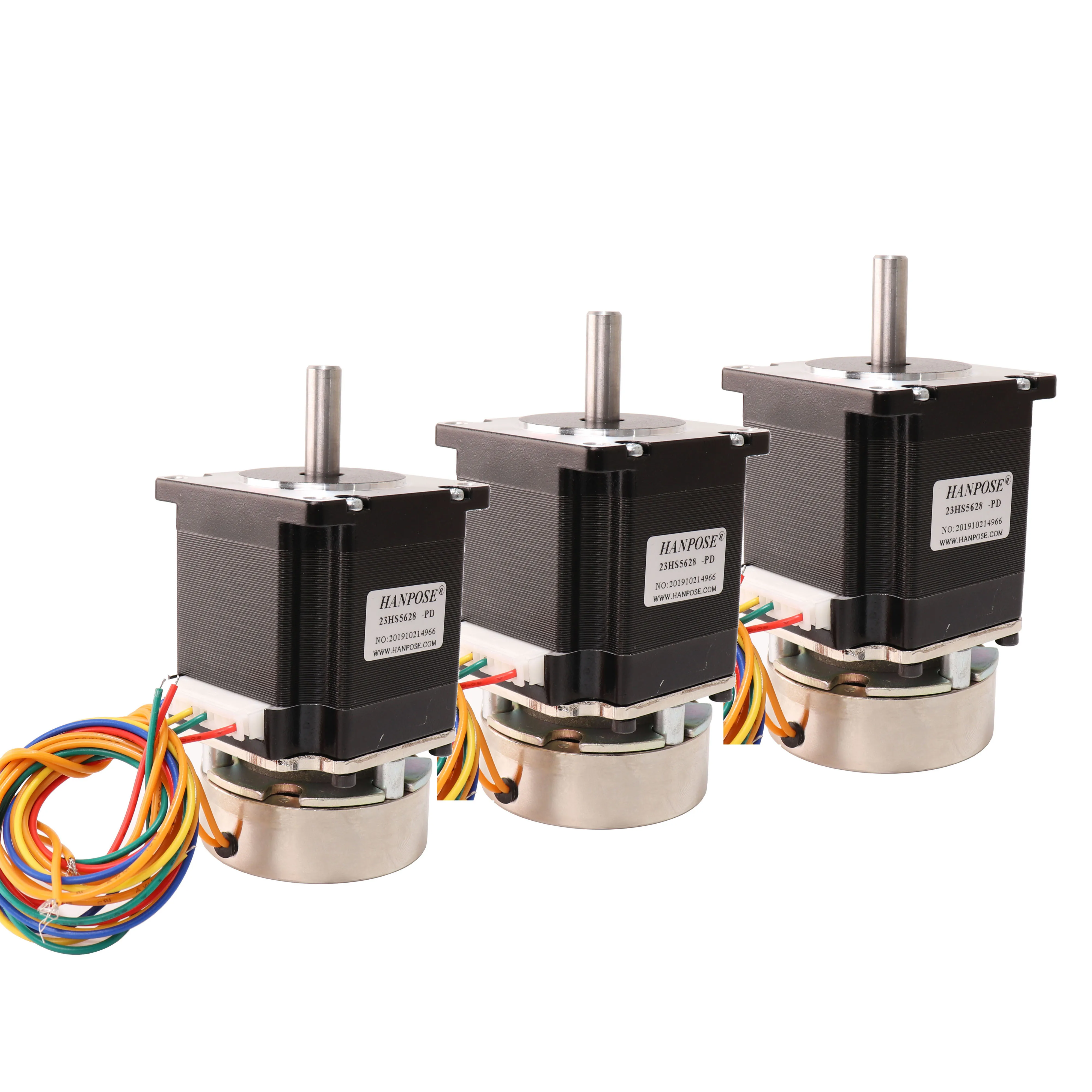 Field certified product 23HS5628-PD 56mm step-by-step power-off with brake keeping brake  for CNC Router NEMA23 stepper motor