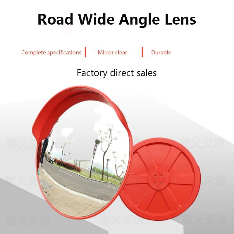 Indoor/Outdoor round Plastic Convex Mirror for Road Safety Circle Traffic Mirror Made of PC Material