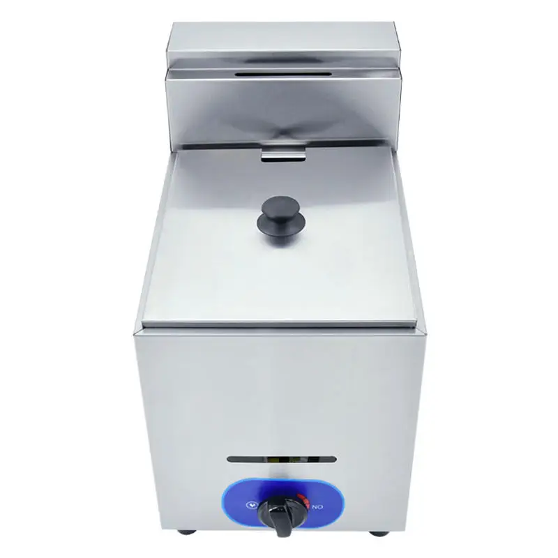 Hot Selling Fully Stainless Steel Gas Commercial Deep Fryer Fcommercial Deep Fryer Gas Rom Factory Direct