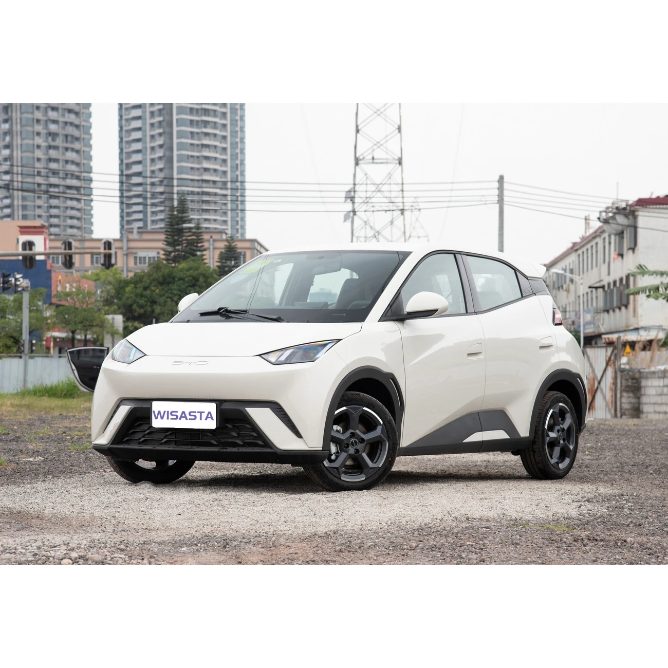 China byd Cheap price EV Mini car 5 door 4 seats long range safety big battery Charging at home new energy vehicles Small car