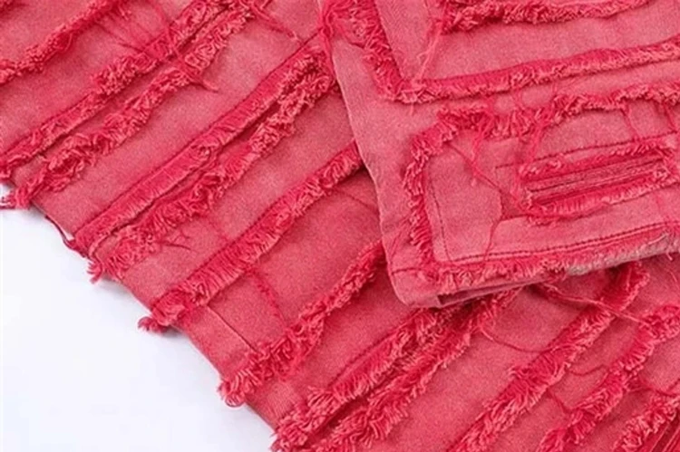 Designer Clothes Fashion Style Super Skinny Boot Cut Flare Stacked Jeans Wholesale OEM Custom Wax Jeans