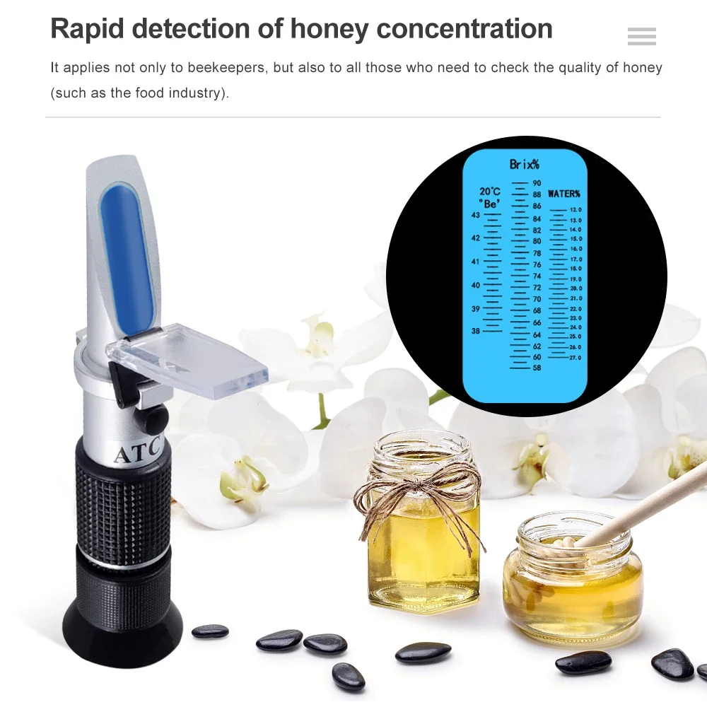 handheld brix meter refractometer with high precision for honey Digital refractometer