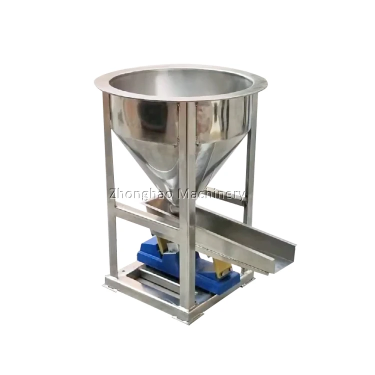GZV4 GZV5 Stainless Steel Tray Small Electric Magnetic Coal Vibrating Hopper Feeder For Silo