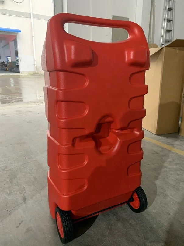 Портативный топливный бак с колесами 120 л HDPE