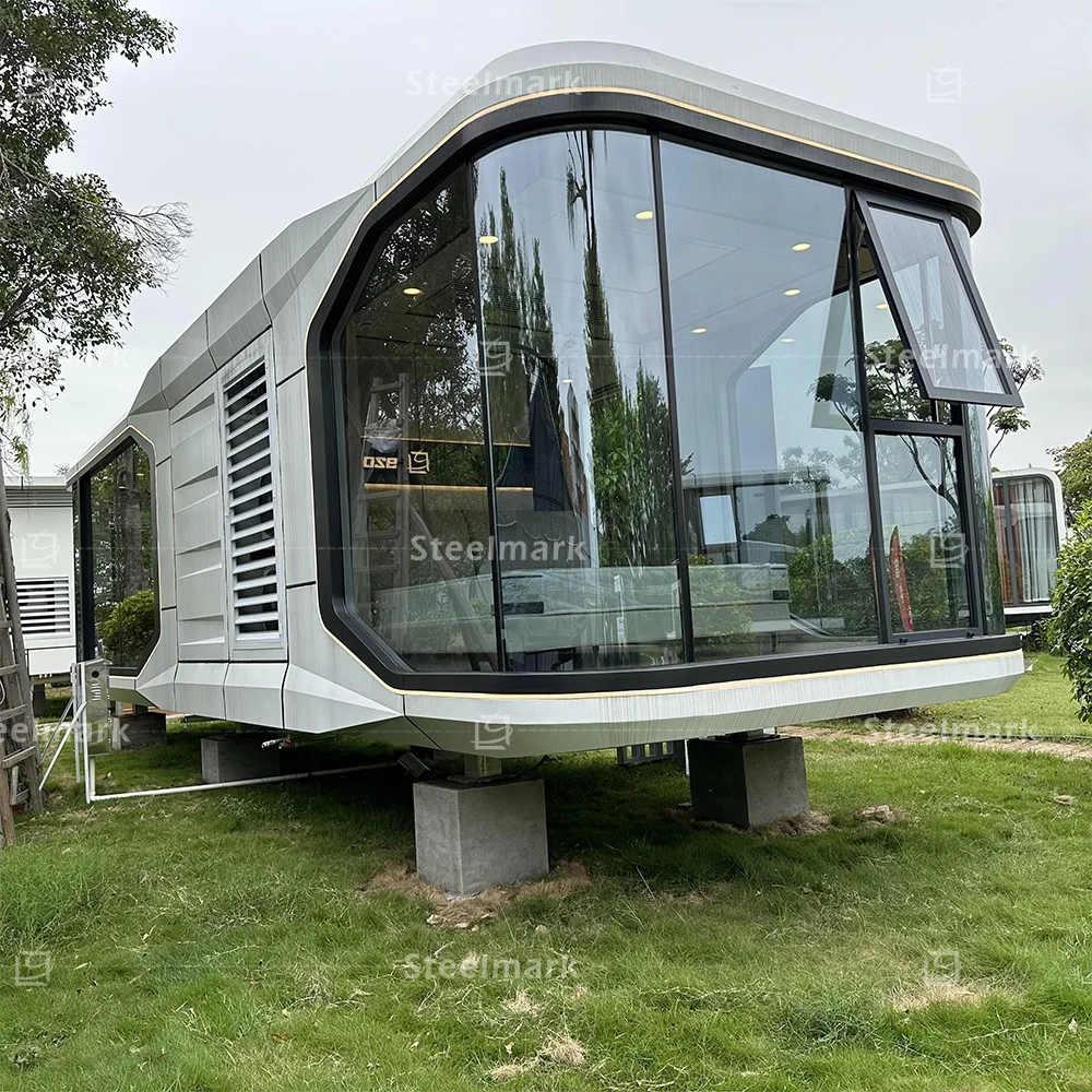 Prefabricated Capsule Homes House Smart Hotel Project Prefab Houses Space Capsule