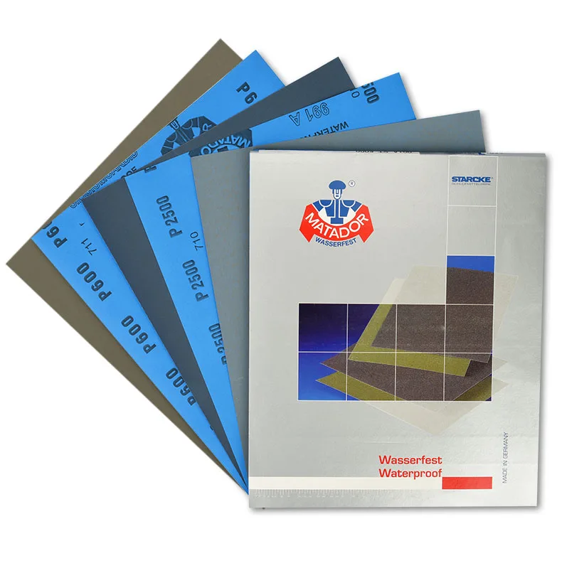 p180 120 220 400 1200 1500 2000 3000 5000 7000 grit wet dry 230x280mm sandpaper water proof abrasives emery paper