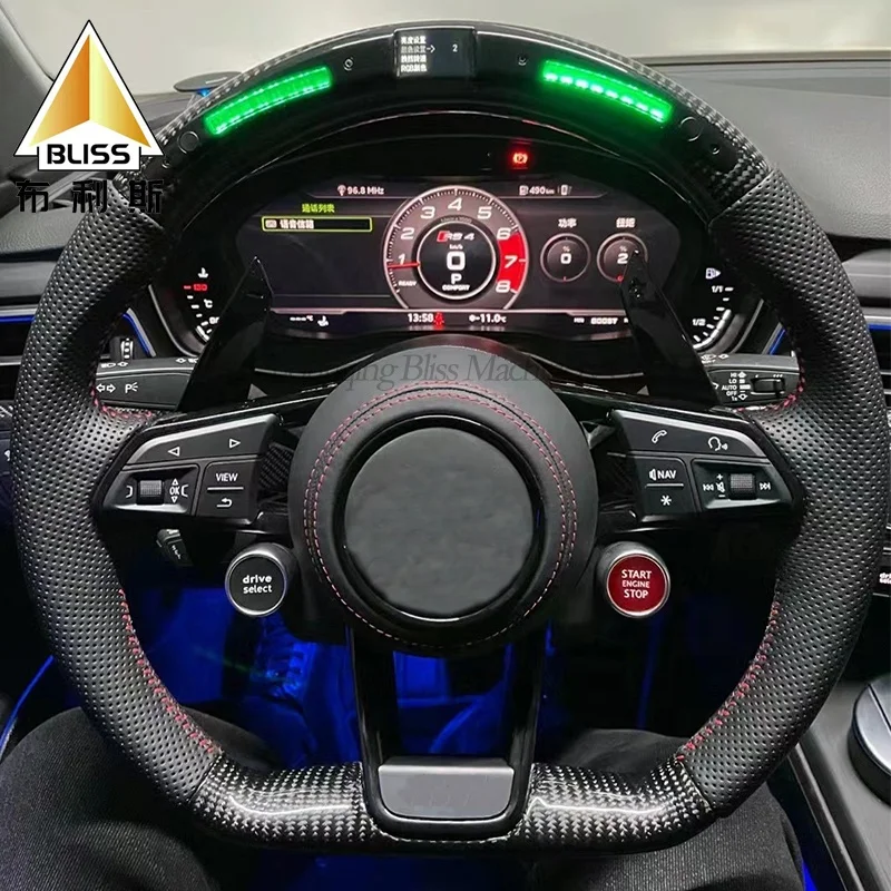 Steering Wheel Racing Simulator Steering Wheel Stand Quick Release Steering Wheel Hub Locks For Audi RS8