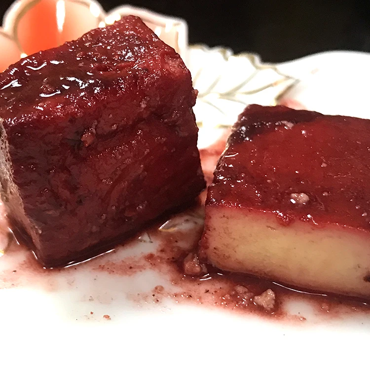 Wholesale Price Chinese Special Sauces Red Fermented Bean Curd Dipping Sauce