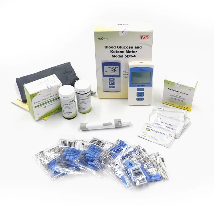 Manufacturers Top Selling Home Use Household Blood Sugar Test Strips Kits Glucosemeter Sensor Monitor Blood Glucose Meter