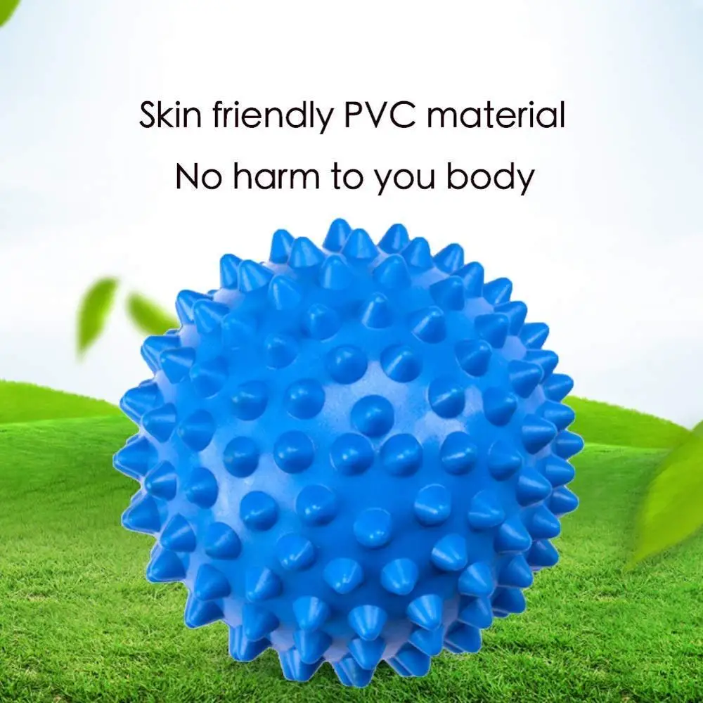 Massage Ball 3 Pack Spiky Massage Roller Balls for Plantar Fascitis Deep Tissue Foot