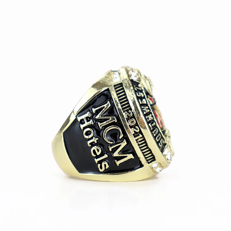 fashion custom little league youth championship basketball national rings
