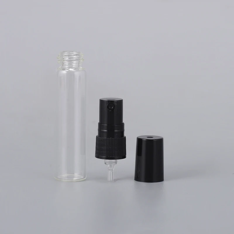 5ml Custom Small Refillable Perfume Spray Bottle Round Empty Luxury Glass Bottle Perfume Spray Sample Bottle