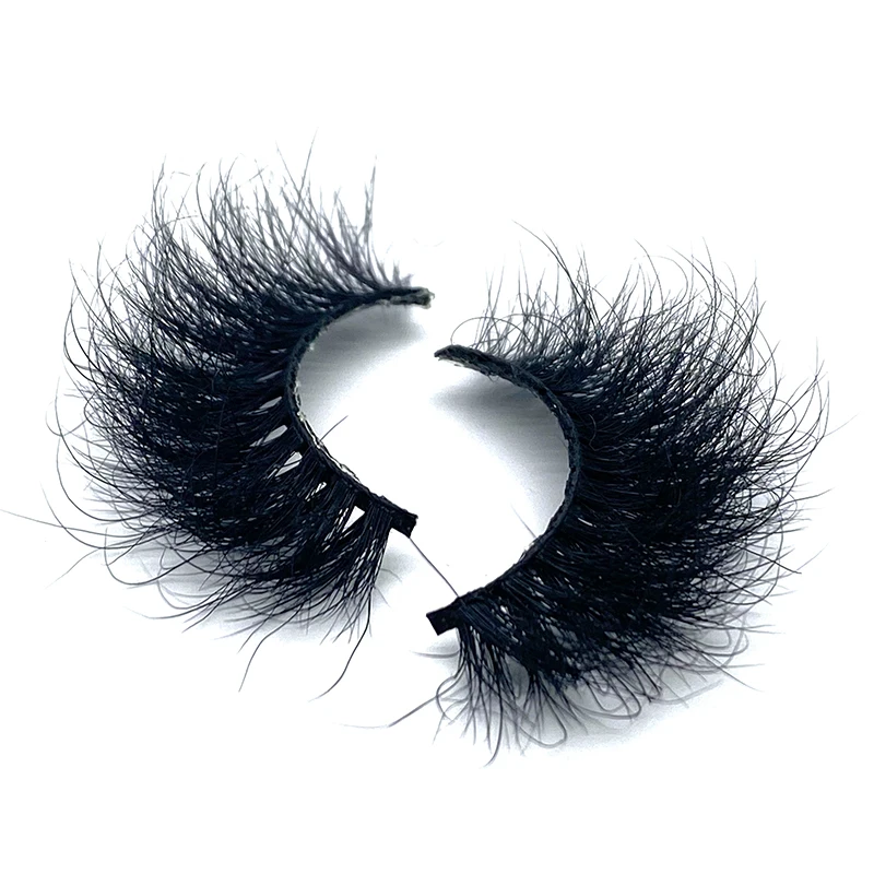 High Quality False Eyelashes Wholesale Premium Handmade Full Strip Eyelashes Super Fluffy Natural 3D Mink Eyelashes