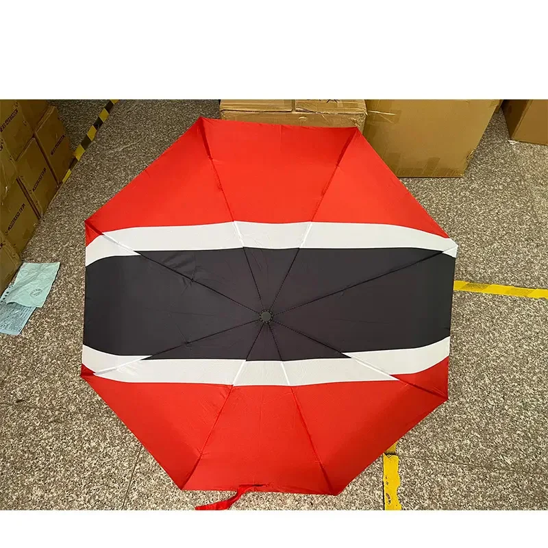 Hannuo Selling Individual Package Activities Event Business Gift Eritrea Country Flag Automatic Folding Umbrella with logo