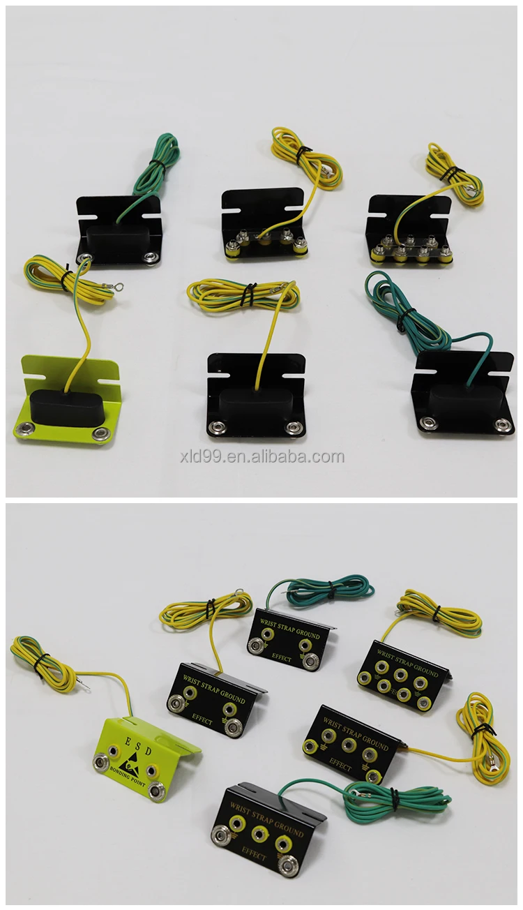 2021 New L type ESD wrist strap Antistatic Grounding Socket