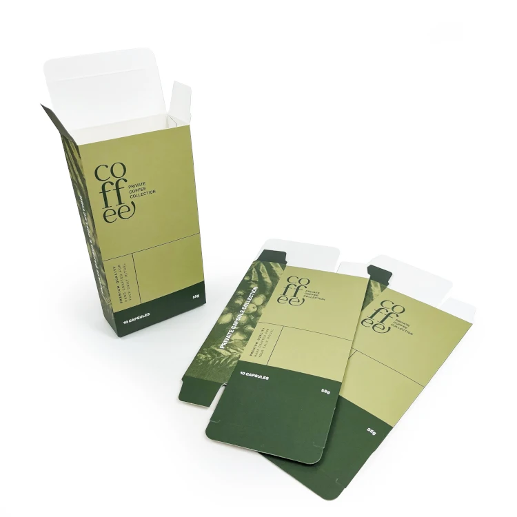 100% recyclable sustainably sourced cardboard folding paper packaging for Original Roast Ground Coffee
