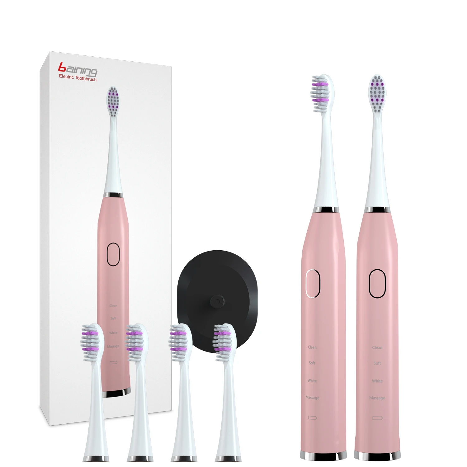 Wholesale Sonic Electric Smart Tooth Brush Ultrasonic Automatic Rechargeable Electric Toothbrush with Pressure Sensor