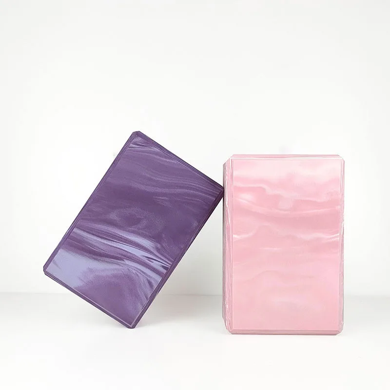 High Density EVA Foam Yoga Block Customized Logo Marble Camouflage Design Wholesale Price Available