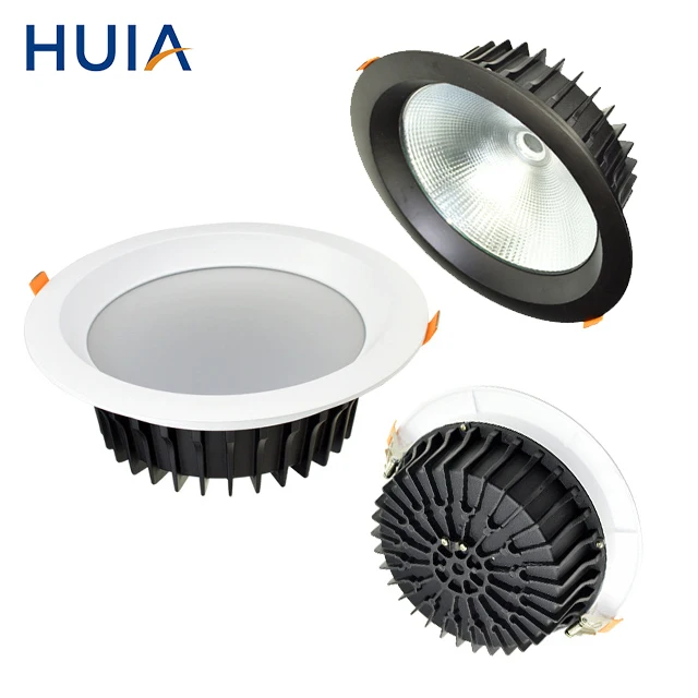 IP44 12w Size 75mm Commercial Lighting Round Aluminum Housing Recessed Adjustable Ceiling Lamp Spot Light LED Downlight