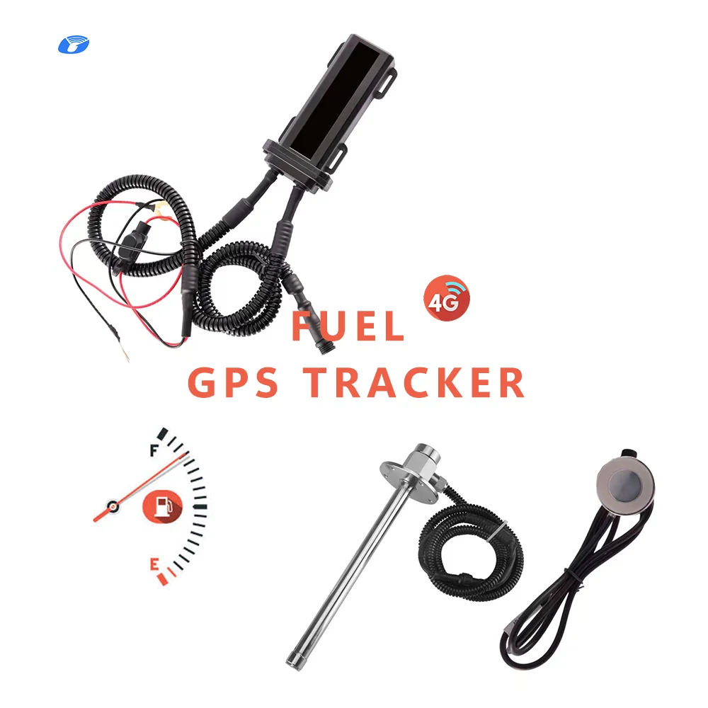 99.5% Accuracy cars gps tracker system have fuel consumption monitoring with robust design and support 2 tanks fuel sensor