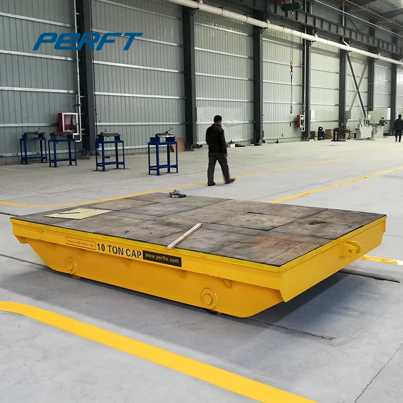 tractor towable wagon track transfer cart for aluminum product transport 10t