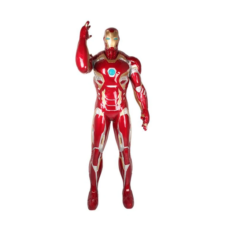 Movie action figure fiberglass League Heroes iron man sculpture statue action figure statue customized sculptures