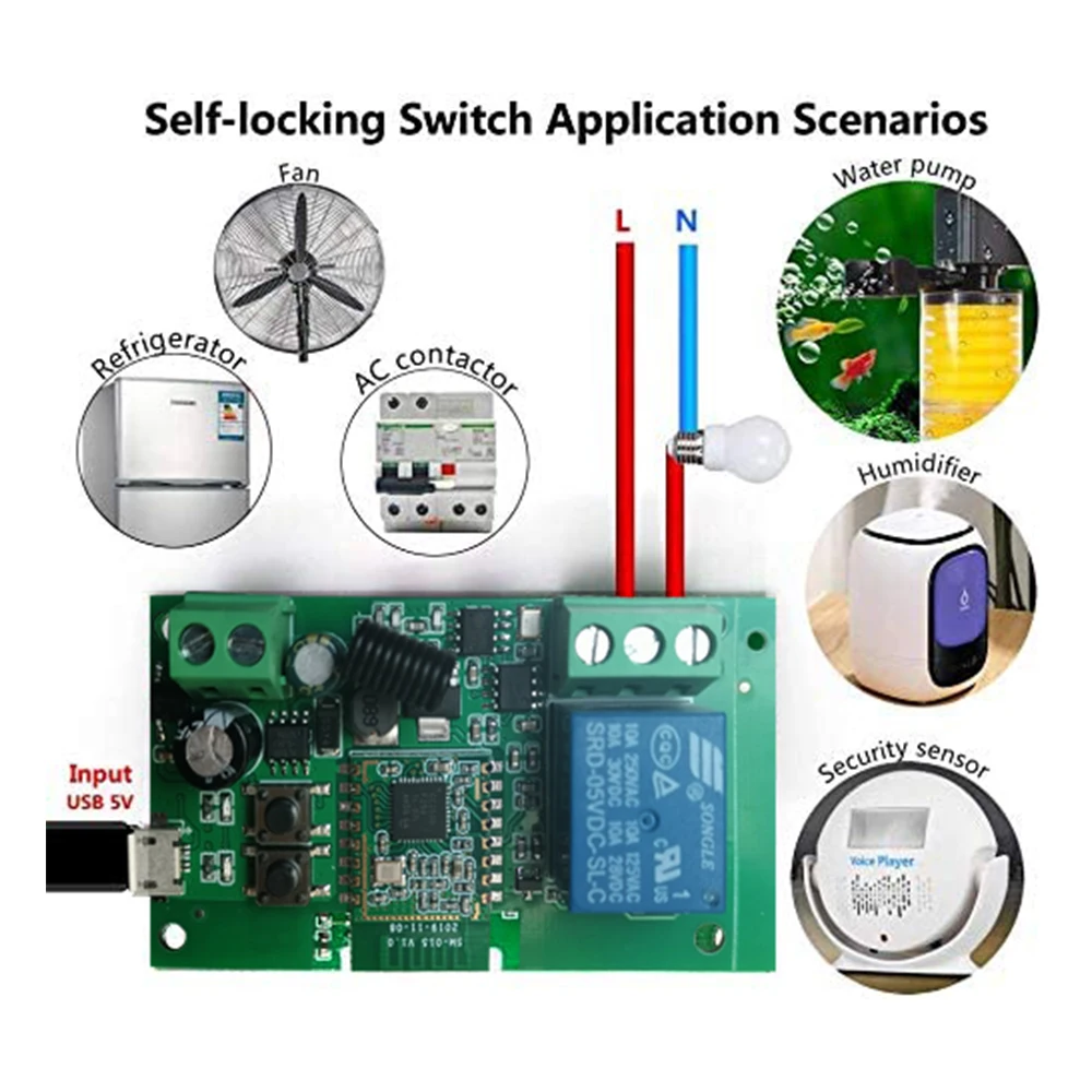  12V 24V Tuya Ewelink Alexa Новое поступление Zigbee 10A Wi-Fi one gang модуль