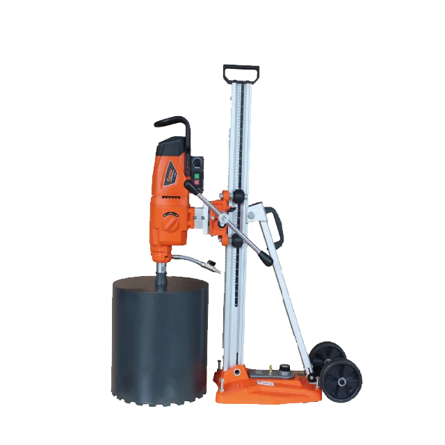CAYKEN DK-406/3 16' 5580W 3 Speed Heavy Duty Diamond Core Drills with Angle Adjustable Aluminum Stand
