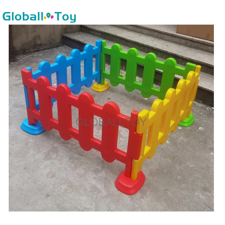 Soft play packages set up plastic gate fence baby play pen kiddie fence white door
