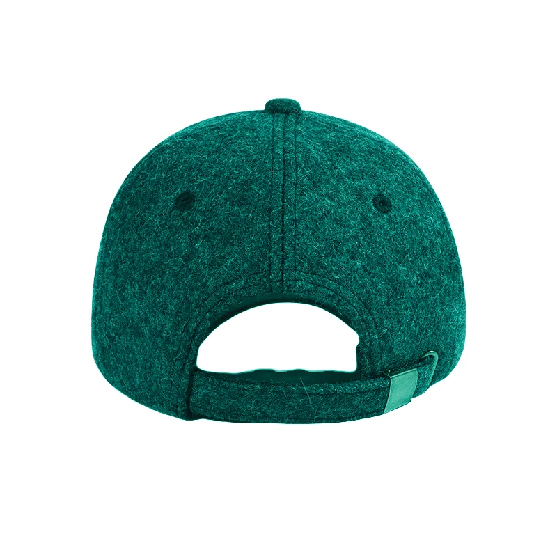 High Quality Wool Blend Baseball Cap Custom Outdoor Wear for Men and Women Popular Hat
