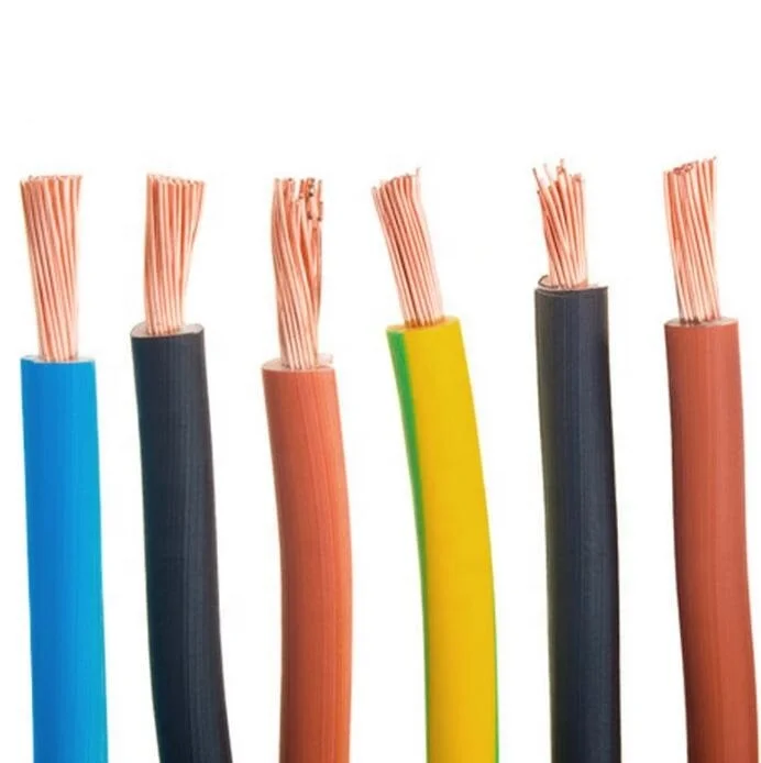BVR 10/16/25mm2  300/500V 450/750V Multi-Strand Soft Copper Core Wire And Cable For Home Improvement Engineering