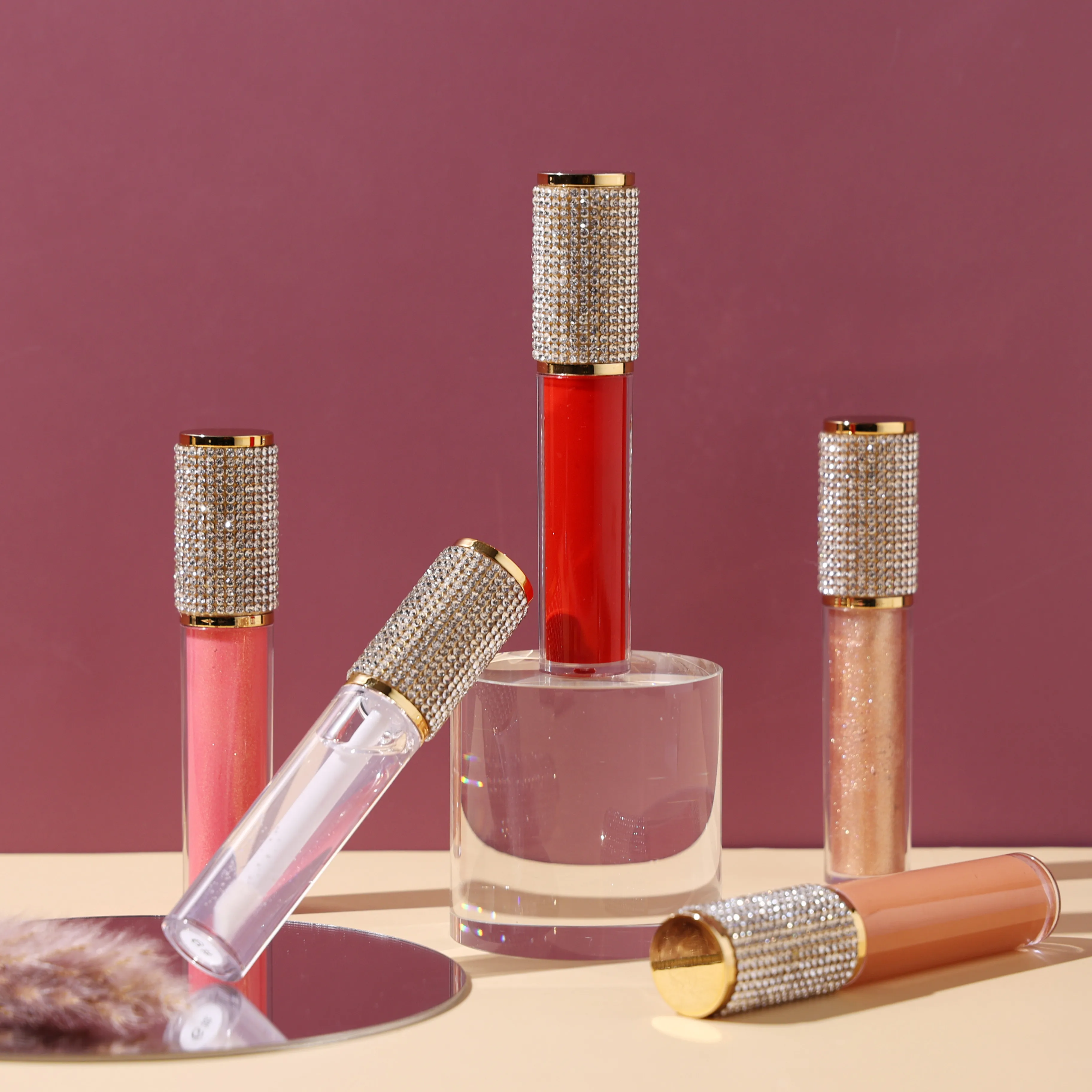 2022 High Shine Vegan Matte Lipgloss Very Glossy Manufacturer Supplies Crystal Lip Gloss