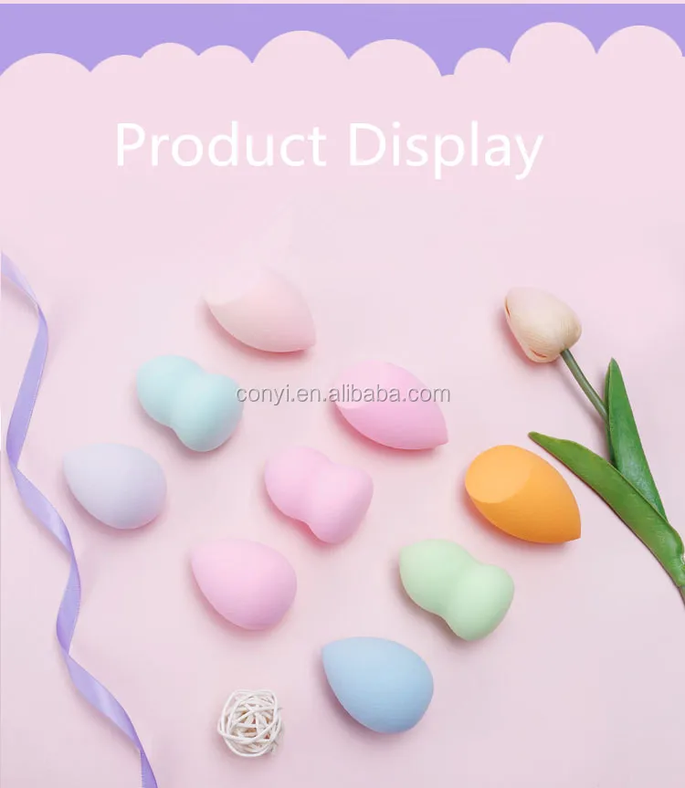 Safe material latex free make up blender sponge	make up