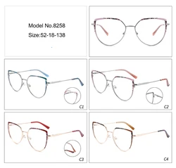 3D printing  Fashion ladies metal cat eye optical glasses eyeglasses frames spectacles frames