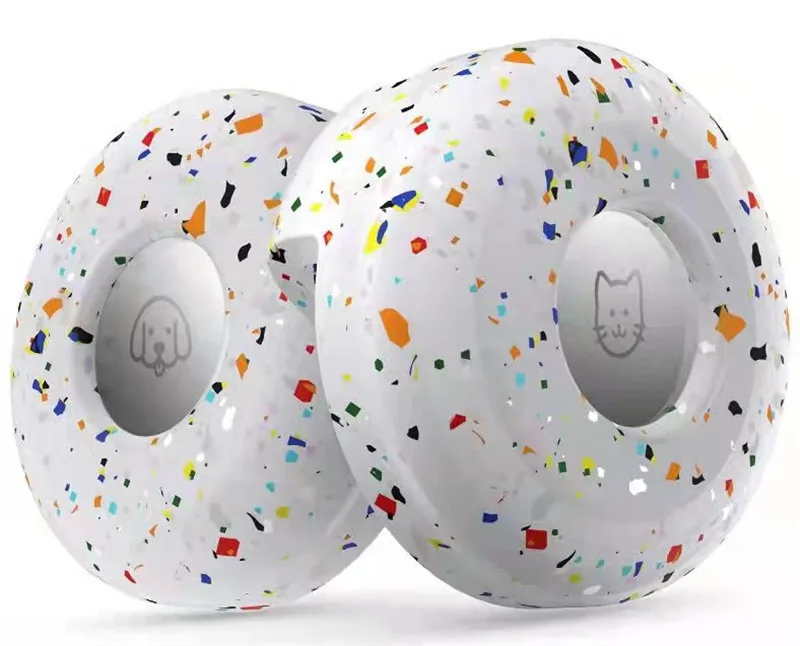 cat dog airtag protective sleeve gps retainer collar silica gel airtag case waterproof pet collar protective