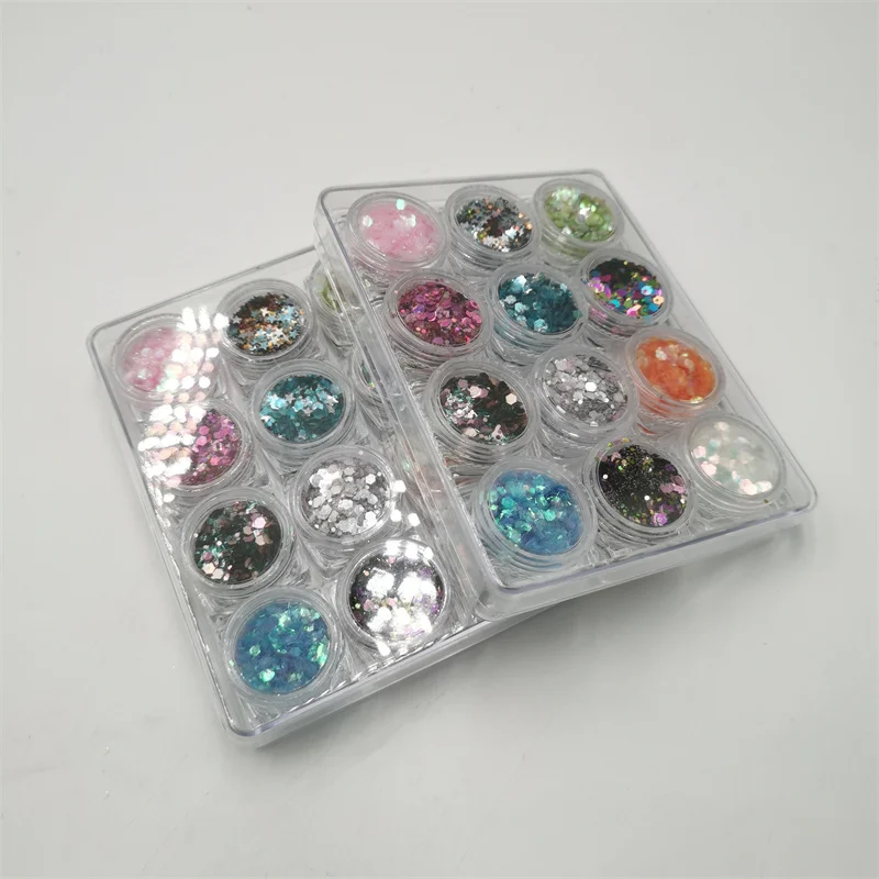 Starshaped sequins a christmas star nail rectangle glitter flavoured edible glitter 24k gold powder for cosmetics christmas