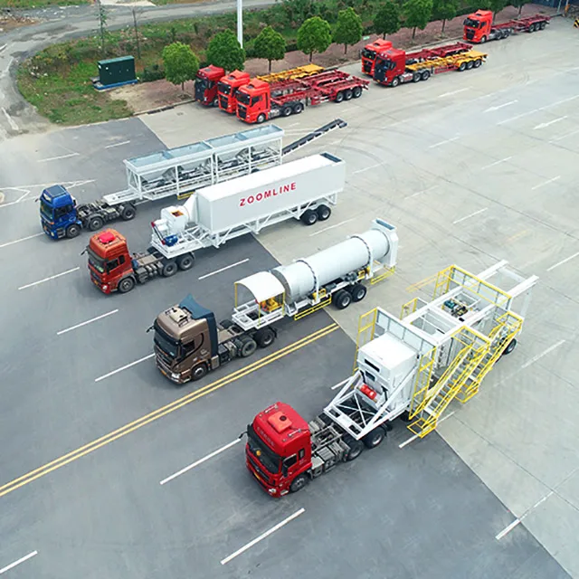 120TPH Mobile Asphalt Mixing Plant Price