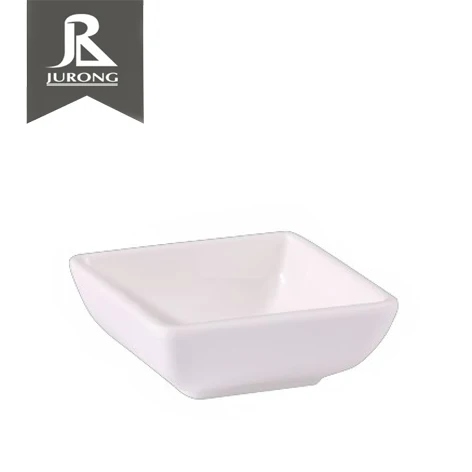 Latest arrival multifunction small sauces restaurant square melamine dishes