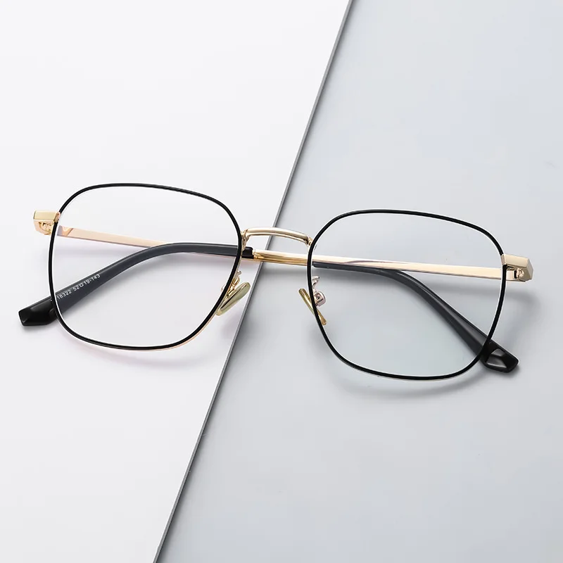 Мужские и женские плоские зеркала, компьютерные очки для близорукости, меняющая цвет, анти-синяя оправа с соответствующими градусами