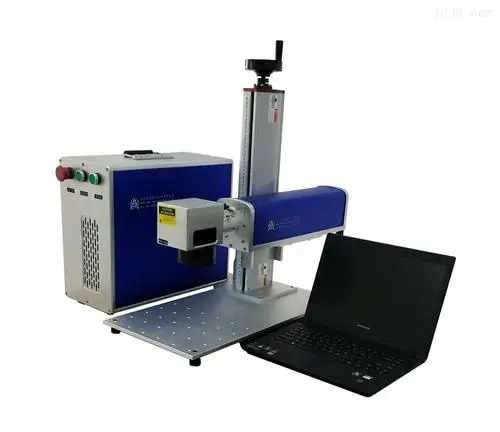 
30w Color Mini portable Fiber Laser Marking Machine for jewelry,metal,bearingwatche,ring 