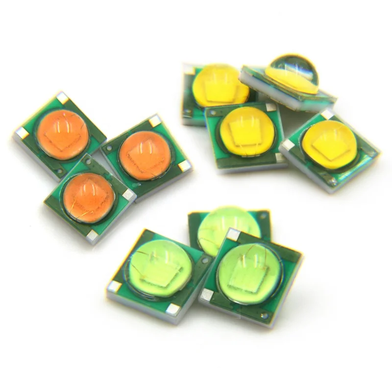High Stability 1W 3535 smd led ceramic substrate led diode Green background